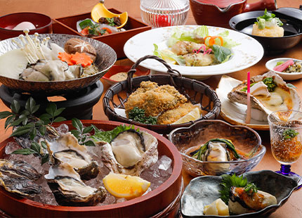 横丁いかだ荘の料理写真